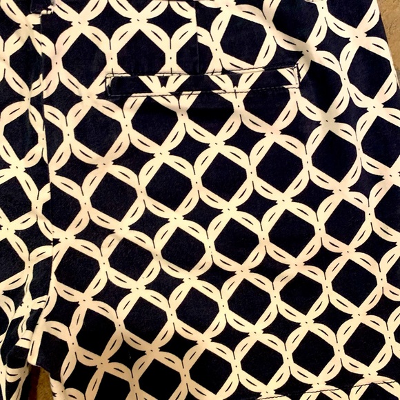 CROWN & IVY Classic PREPPY Trouser SORORITY Shorts 8 BEALLS similar to Lily #ZTA - Picture 5 of 5